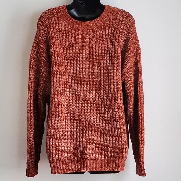 Marled Rust Sweater - Picture 2 of 4